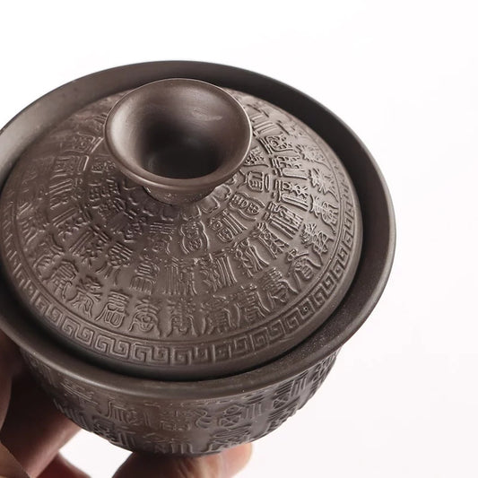 Vintage Portable Lazy Purple Sand Automatic Anti-scald Gongfu Tea Set