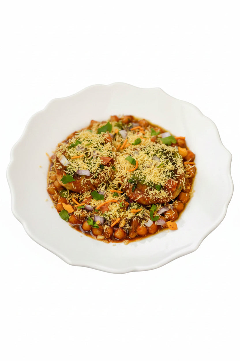 Cholle Aloo Tikki chat (Pre Order)