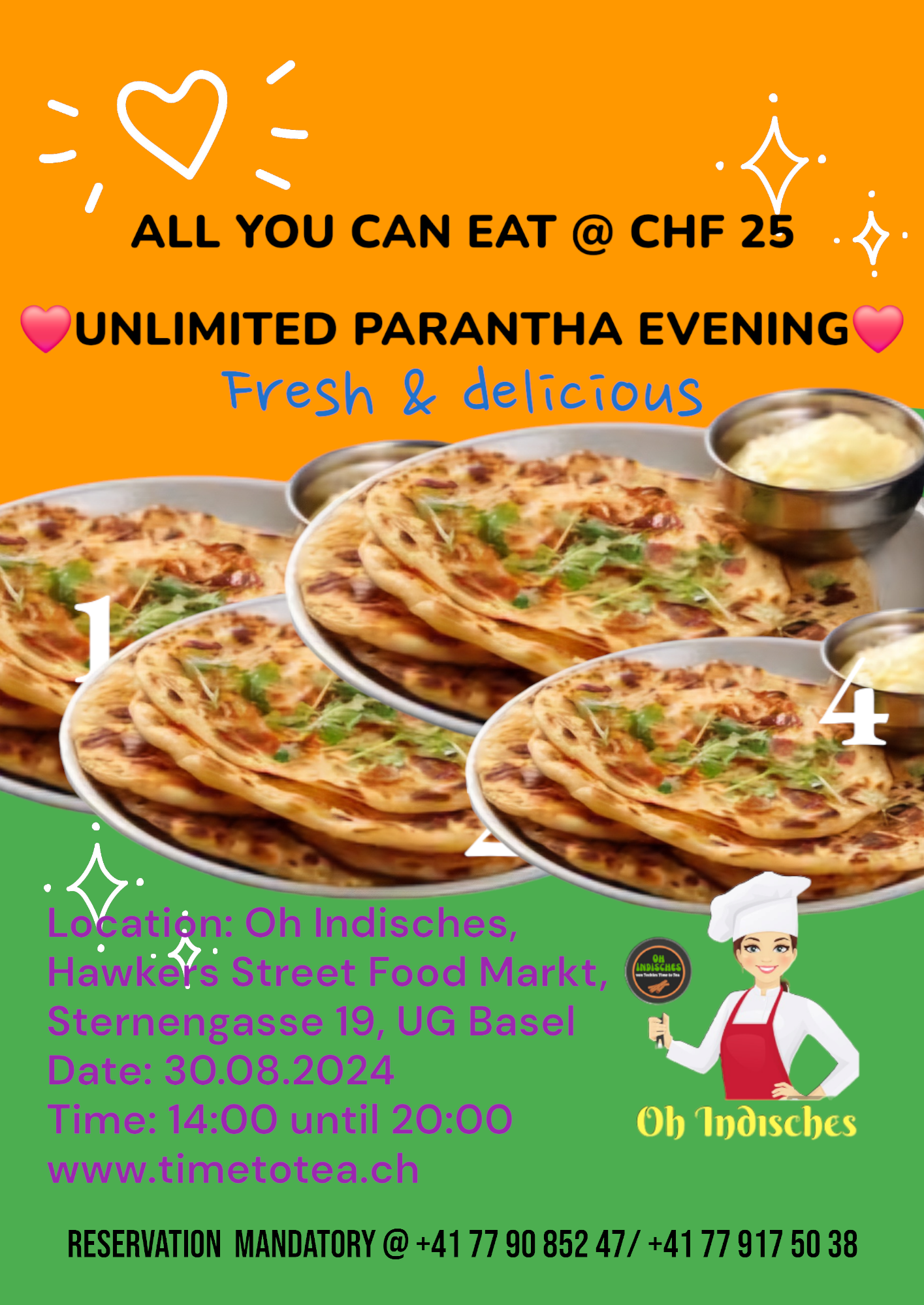 Parantha Platter