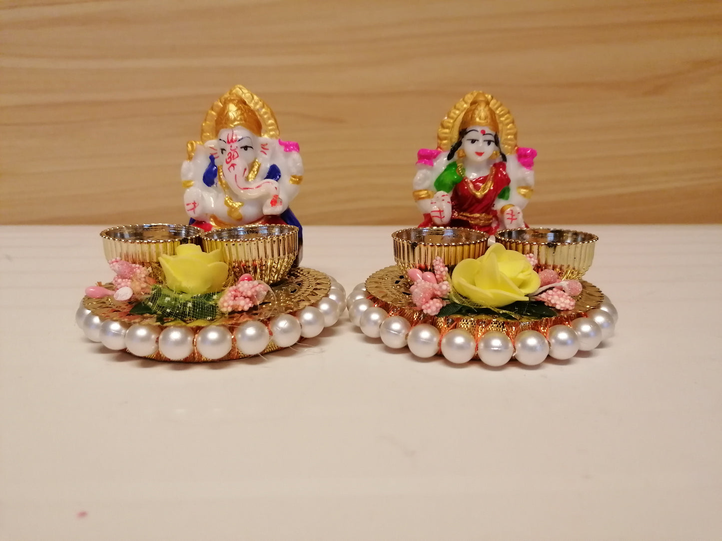 Lakshmi Ganesha roli chaawal set