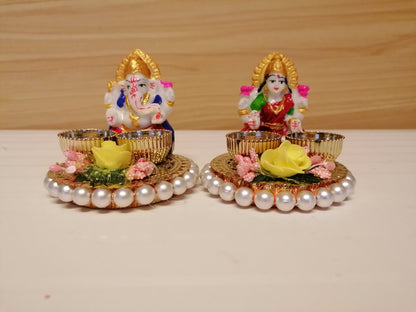 Lakshmi Ganesha roli chaawal set