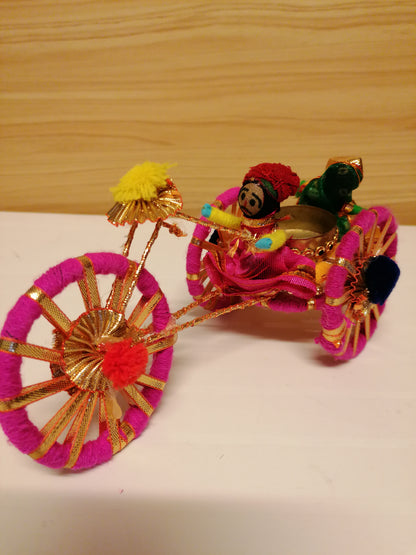 Rickshaw Tea light holder